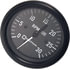 95-0912 by TECTRAN - Tachometer Gauge - Black, 3-3/8 in. dia., 0-3000 RPM, without Hours