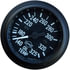 95-2531 by TECTRAN - Engine Oil Temperature Gauge - Black Bezel, 140-325 deg. F, 144 in. Capillary, Mechanical