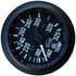 95-2531 by TECTRAN - Engine Oil Temperature Gauge - Black Bezel, 140-325 deg. F, 144 in. Capillary, Mechanical