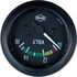 95-2695 by TECTRAN - Voltmeter Gauge - Black Bezel, 12 VDC/10-16 VDC, Electrical