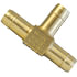 964-4 by TECTRAN - Air Tool Hose Barb - Brass, 1/4 inches Tube, Union Tee