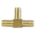 964-4 by TECTRAN - Air Tool Hose Barb - Brass, 1/4 inches Tube, Union Tee