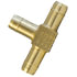 964-4 by TECTRAN - Air Tool Hose Barb - Brass, 1/4 inches Tube, Union Tee