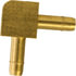 965-4 by TECTRAN - Air Tool Hose Barb - Brass, 1/4 inches Tube, Union Elbow