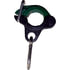 98125ST by TECTRAN - Air Brake Air Line Clamp - 1.25 in. Clamp I.D, Green, with Stainless Steel Clip