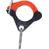 98225ST by TECTRAN - Air Brake Air Line Clamp - 2.25 in. Clamp I.D, Orange, with Stainless Steel Clip