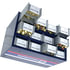 CAB9 by TECTRAN - Storage Container - 12-Drawer Section, for Brass Fittings