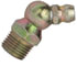 GF637 by TECTRAN - Grease Fitting - 45 deg. Elbow, 1/4 x 28 Thread, 0.88 in. Length