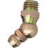 GFM456 by TECTRAN - Grease Fitting - 45 deg. Elbow Metric, 6 mm. x 1 Thread, 22.6 mm. Length