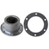 Tectran HC0-4024 Wheel Hub Cap Axle Hub Cap - 6-Hole, Aluminum, without Side Plug, for Front