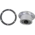 HC3-4009C by TECTRAN - Axle Hub Cap - 6 Holes, Chrome, 5.5 in. Bolt Circle, Universal, with Side Plug