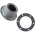 HC3-4024 by TECTRAN - Axle Hub Cap - 6-Hole, Aluminum, with Side Plug, for Front Application