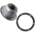 HC3-4195 by TECTRAN - Axle Hub Cap - 6-Hole, Aluminum, with Side Plug, for Front Application