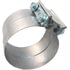 HL200 by TECTRAN - Exhaust Clamp - 2 in., Aluminized/Steel, Lap Style, with 2 Bolts and Reaction Blocks