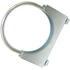 MUC125R by TECTRAN - Exhaust Muffler Clamp - 1-1/4 in. O.D, Zinc Plated, Saddle Type, with U-Bolt and Band