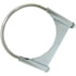 MUC35G by TECTRAN - Exhaust Muffler Clamp - 3-1/2 in. O.D, Zinc Plated, Guillotine Type, with U-Bolt and Band