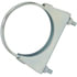 MUC4F by TECTRAN - Exhaust Muffler Clamp - 4 in. O.D, Zinc Plated, Flat Band, with U-Bolt and Band