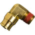 PL1315-2A by TECTRAN - Male Elbow Push-Lock Non-Swivel Brass Fitting, 1/8" Tube Size, 1/8" Pipe Thread