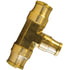 PL1364664 by TECTRAN - Air Brake Air Line Union - Brass, 3/8 in. Tube Size, Push-Lock