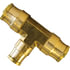 PL1364664 by TECTRAN - Air Brake Air Line Union - Brass, 3/8 in. Tube Size, Push-Lock