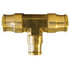 PL1364664 by TECTRAN - Air Brake Air Line Union - Brass, 3/8 in. Tube Size, Push-Lock