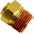 PL1368251 by TECTRAN - DOT Male Push-Lock Brass Connector Fitting for Nylon Tubing, 5/32" Tube Size, 1/16" Pipe Thread