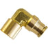 PL1370-4A by TECTRAN - DOT Female Elbow Push-Lock Brass Fitting, 1/4" Tube Size, 1/8" Thread Size