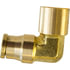 PL1370-4A by TECTRAN - DOT Female Elbow Push-Lock Brass Fitting, 1/4" Tube Size, 1/8" Thread Size