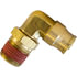 PL1369-2A by TECTRAN - 90-Deg Male Elbow Push-Lock Swivel Brass Fitting, 1/8" Tube Size, 1/8" Pipe Thread