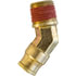 PL1375-8D by TECTRAN - Push-On Hose Fitting - 1/2 in. Tube, 1/2 in. Thread, 45 deg. Non Swivel, Male Elbow