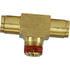 PL1376-3A by TECTRAN - Air Brake Air Line Thread Branch Tee - Brass, 3/16 in. Tube, 1/8 in. Thread, Male