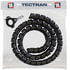 PT12BC by TECTRAN - Spiral Wrap - 8 ft., Black, 12 ft. Connection Line, Plus Pro-Tec