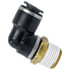 QL1369-2A by TECTRAN - 90-Deg Male Elbow Push-Lock Swivel Composite Fitting, 1/8" Tube Size, 1/8" Pipe Thread