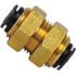 QL1377-3 by TECTRAN - Air Brake Air Line Union - 3/16 in. Tube Size, Composite Push-Lock, Bulkhead