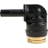 QS69-4B by TECTRAN - Push Lock Standpipe with 90-Deg Elbow, Brass, 1/4" x 1/4" Tube Size