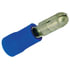 TBSP156 by TECTRAN - Male Bullet Connector - Blue, 16-14 Wire Gauge, Vinyl, 0.156 in. diameter