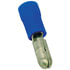 TBSP156 by TECTRAN - Male Bullet Connector - Blue, 16-14 Wire Gauge, Vinyl, 0.156 in. diameter