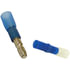 TBSP180ST by TECTRAN - Male Bullet Connector - Snap Plug, 16-14 Gauge, Blue, 0.180 Bullet, Heat Shrink