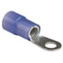 Tectran THB25 Ring Terminal Ring Terminal - Blue, 6, Wire Gauge, 1/4 inches, Stud, Nylon