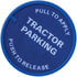 TV20902 by TECTRAN - Trailer Air Brake Air Supply Knob - Blue, Round, for Tractor Parking