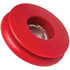 101117R by TECTRAN - Air Brake Gladhand Seal - Red, Polyurethane, with Built-in Filter