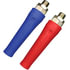 1011FG by TECTRAN - Air Brake Gladhand Handle Grip - Flex-Grip, Red and Blue, Tapered Rubberized