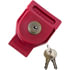 1011LK by TECTRAN - Gladhand Lock - MA150 Key Code, Red, Made of Glass Filled Nylon, with Two Keys