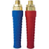 1014FG by TECTRAN - Air Brake Gladhand Handle Grip - Red and Blue, 1/2 in. Thread Size