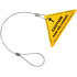 1016 by TECTRAN - Caution Label - Slip Lasso Over Lock, for King Pin Lock