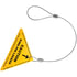 1016 by TECTRAN - Caution Label - Slip Lasso Over Lock, for King Pin Lock