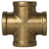 102-A by TECTRAN - Air Brake Pipe Cross - Brass, 1/8 inches Pipe Thread, Extruded