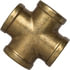 102-A by TECTRAN - Air Brake Pipe Cross - Brass, 1/8 inches Pipe Thread, Extruded