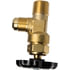 1049-10D by TECTRAN - SAE 45-90 Brass Truck Shut-Off Valve, 5/8" Tube Size, 1/2" Pipe Thread Size