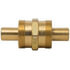 1055011 by TECTRAN - Air Brake Air Hose Mender - Brass, 3/8 in. Hose I.D, Hose Mender - D.O.T